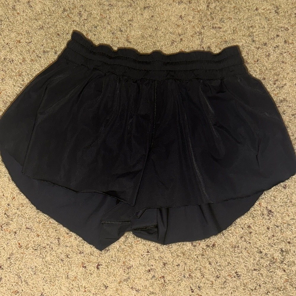 Black Lulu Shorts